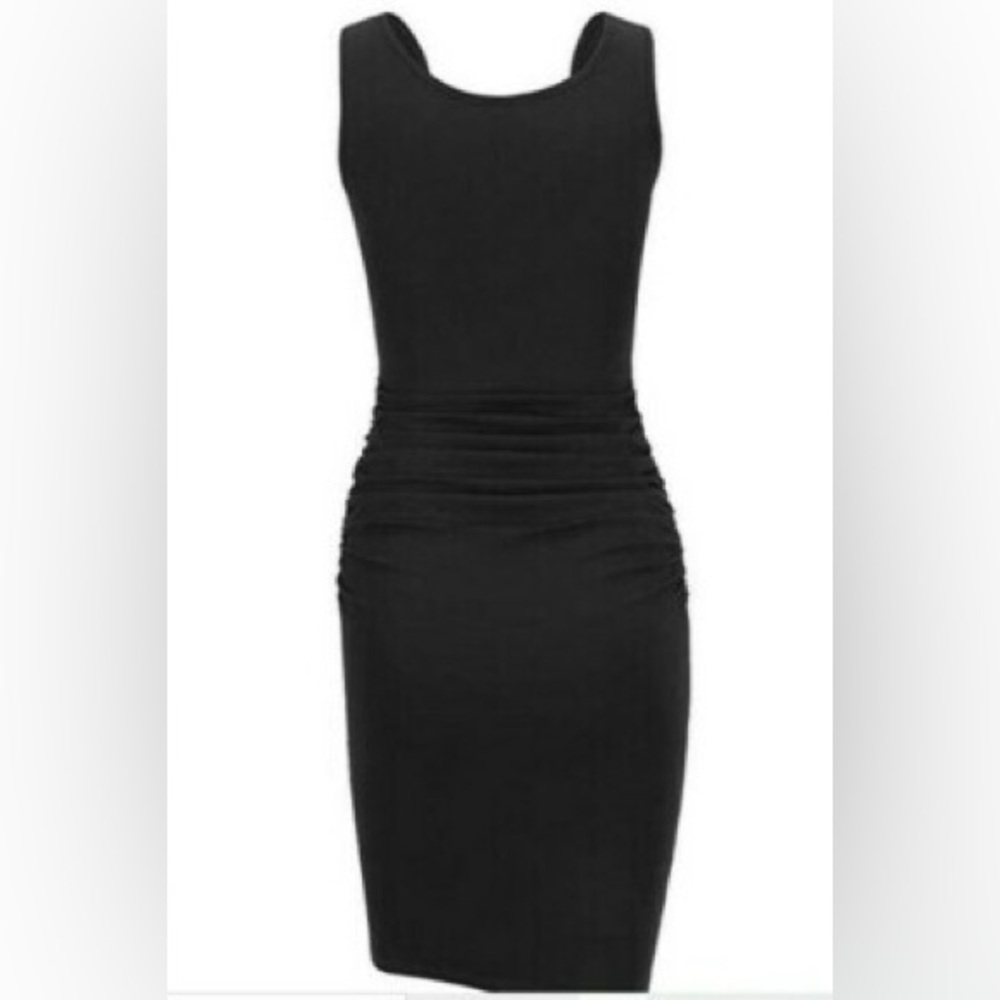 Missufe Ruched Tank Dress SZ S